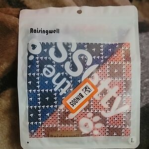 Raisingwell Blue and Pink Large Dog Bandanas